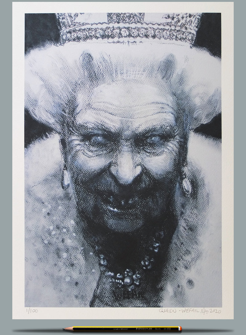 Study of the Queen - Ltd Ed A3