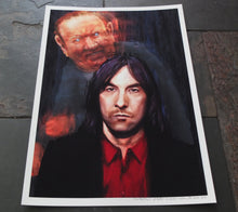Load image into Gallery viewer, Bobby Gillespie Andrew Neil painting Primal Scream
